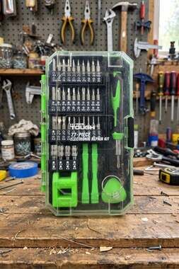 Hyper Tough 77-Piece Electronic Repair Kit TS85137A